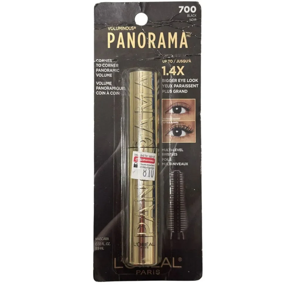 L'Oreal Paris Voluminous Panorama Mascara 700 Black - New in Package